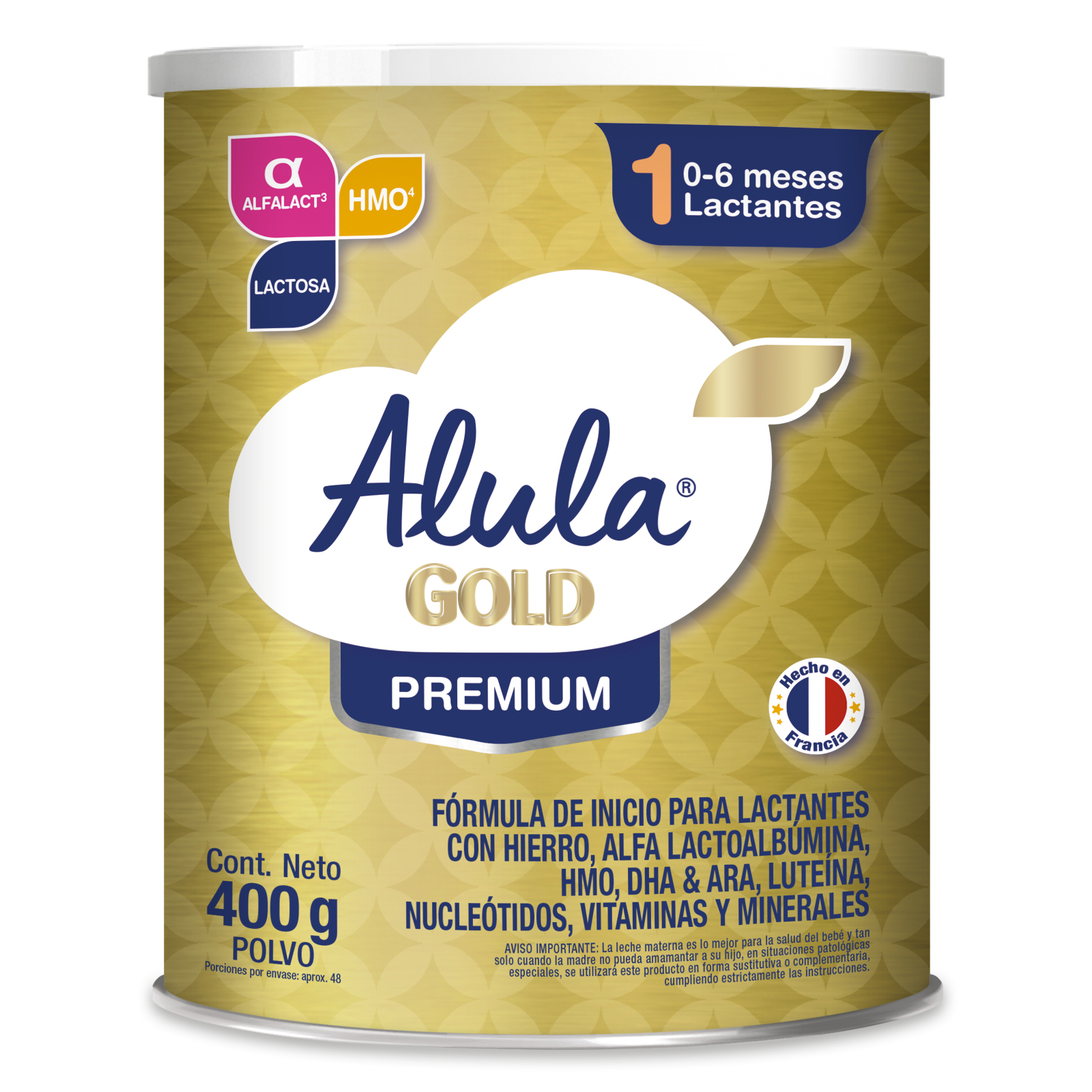 Farmacias del Ahorro | Alula Gold 1 Premium Fórmula 400G | Tienda en ...