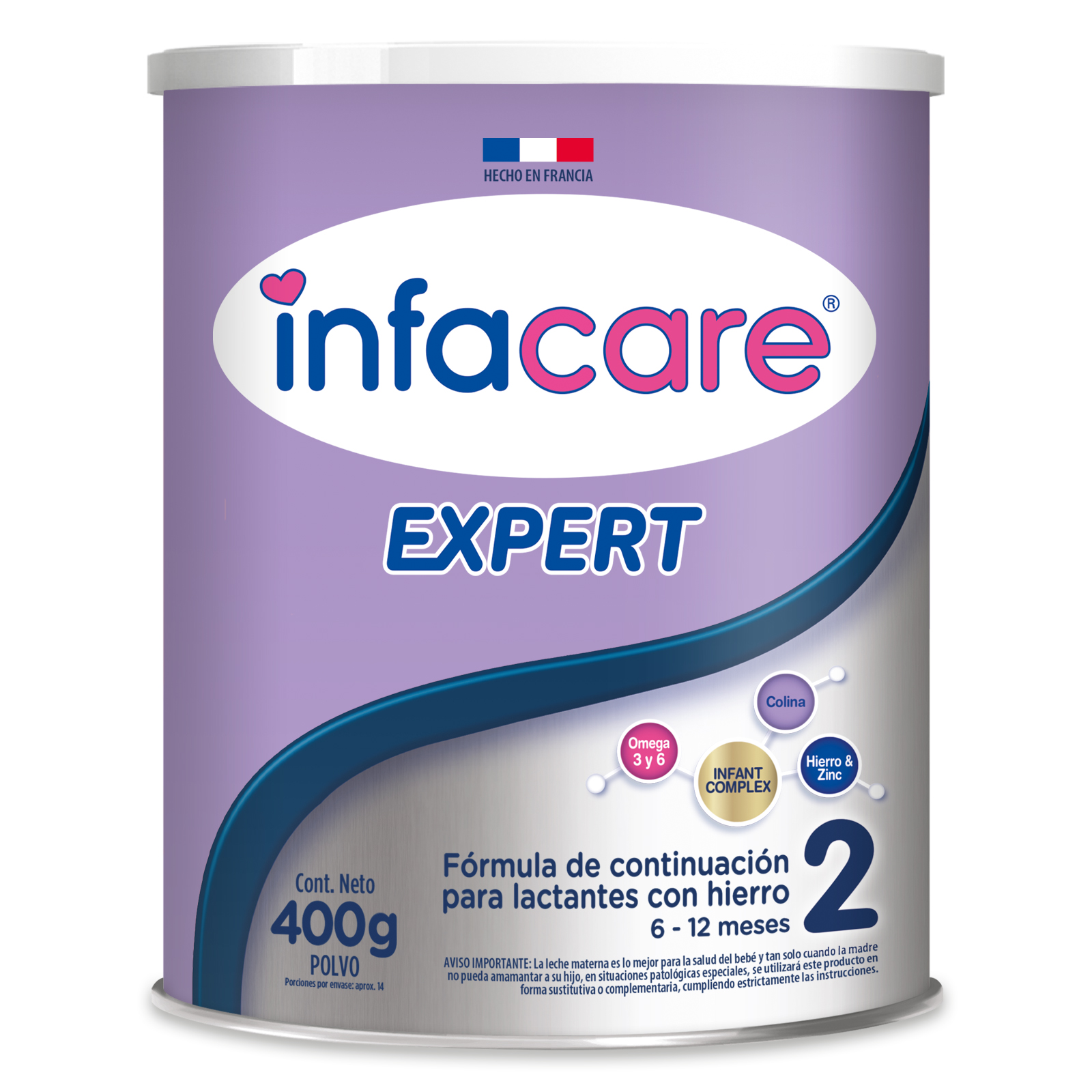 Farmacias del Ahorro | Infacare 2 Expert Fórmula 400Gr | Tienda en ...