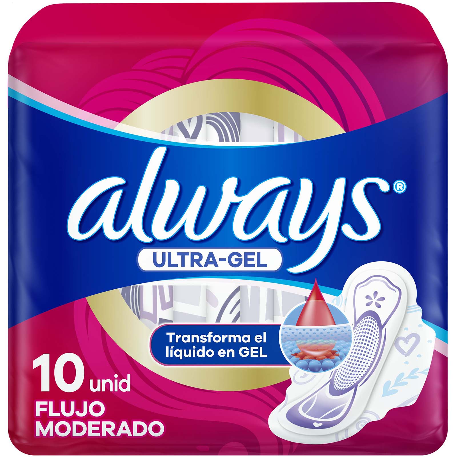 Farmacias del Ahorro | Toallas Higiénicas Always Ultra Invisible Flujo ...