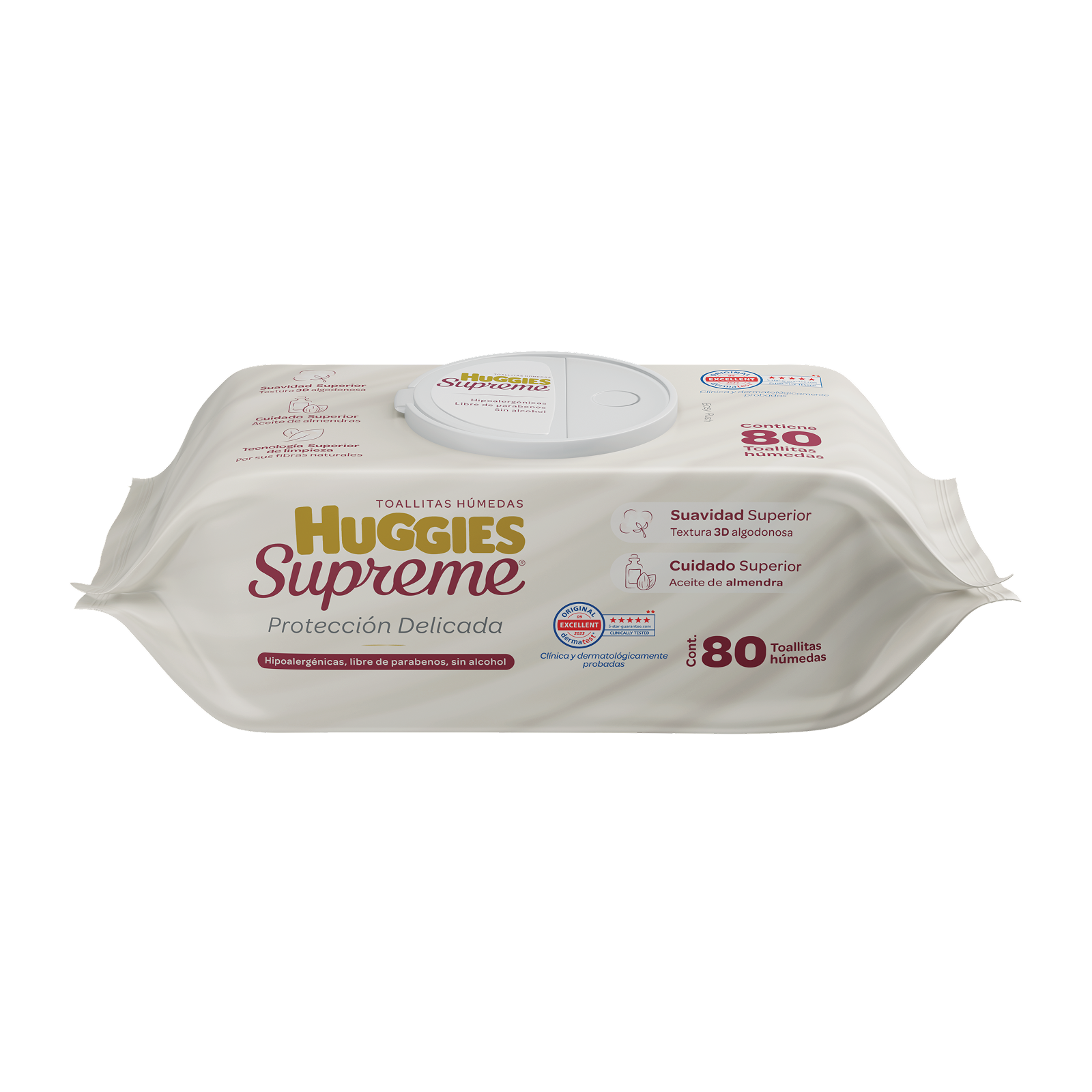 Tas hum huggies supreme 80 pzs
