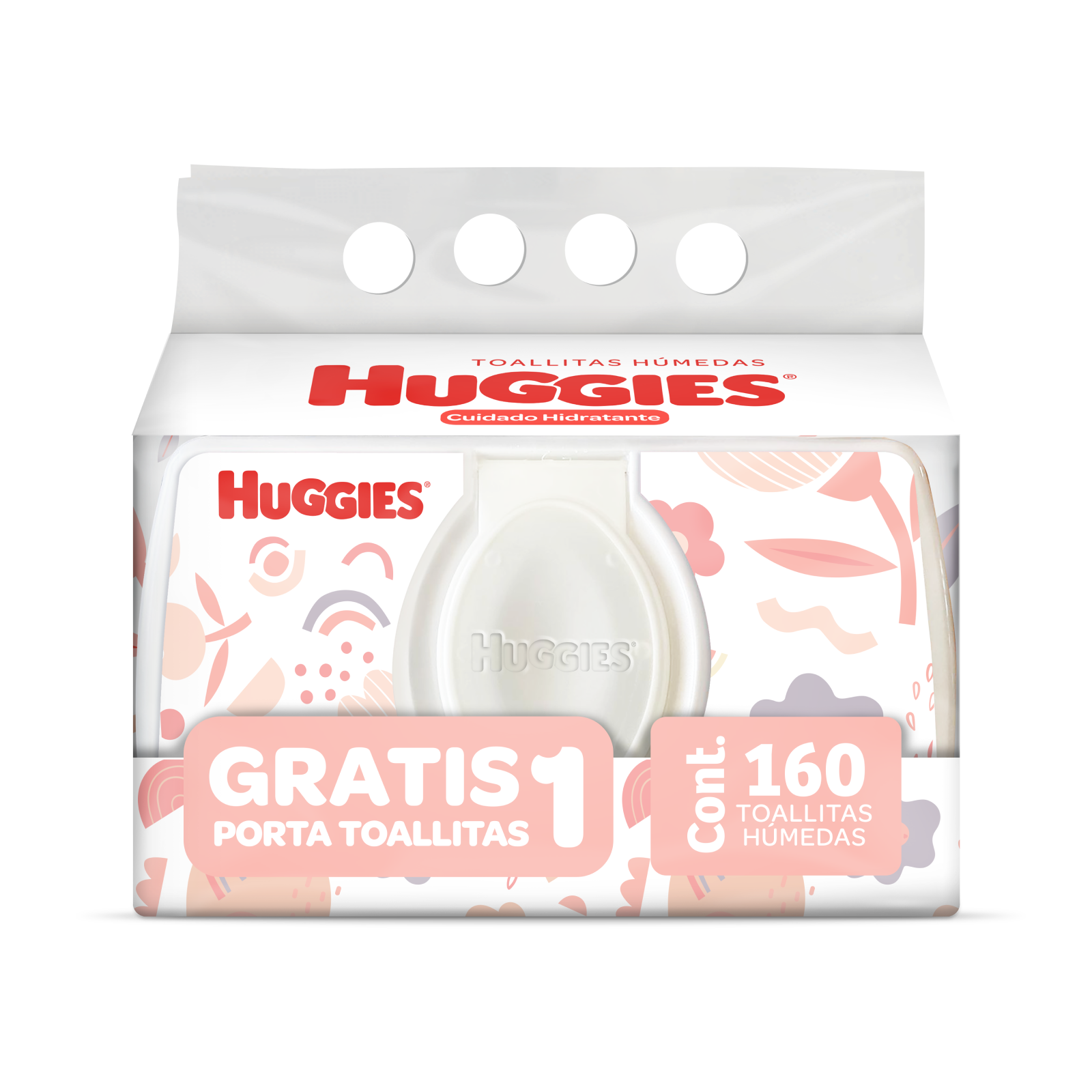 Huggies Toallitas Húmedas Nuevo Practipack 160 pz