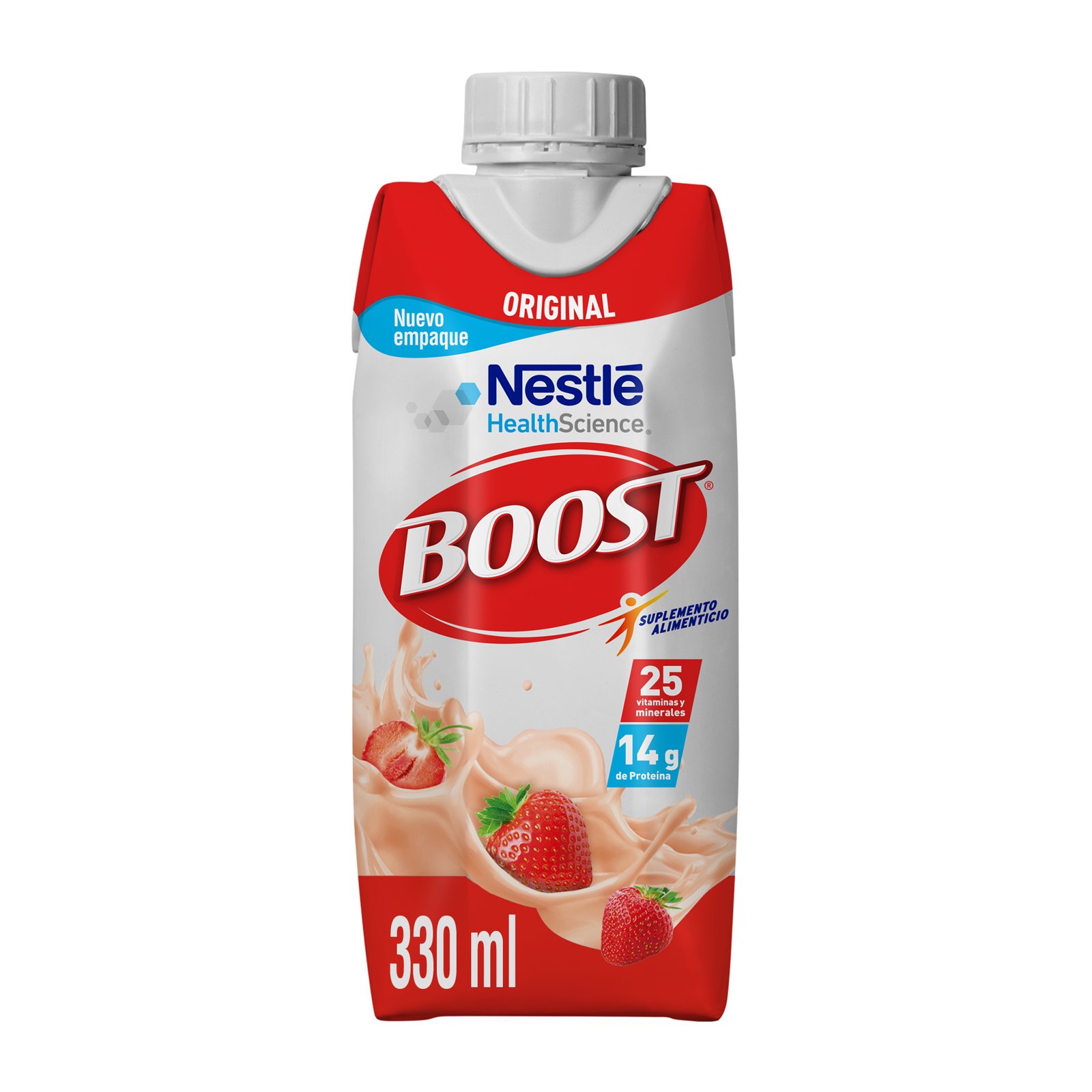 Boost Original Suplemento Alimenticio Sabor Fresa 330 ml