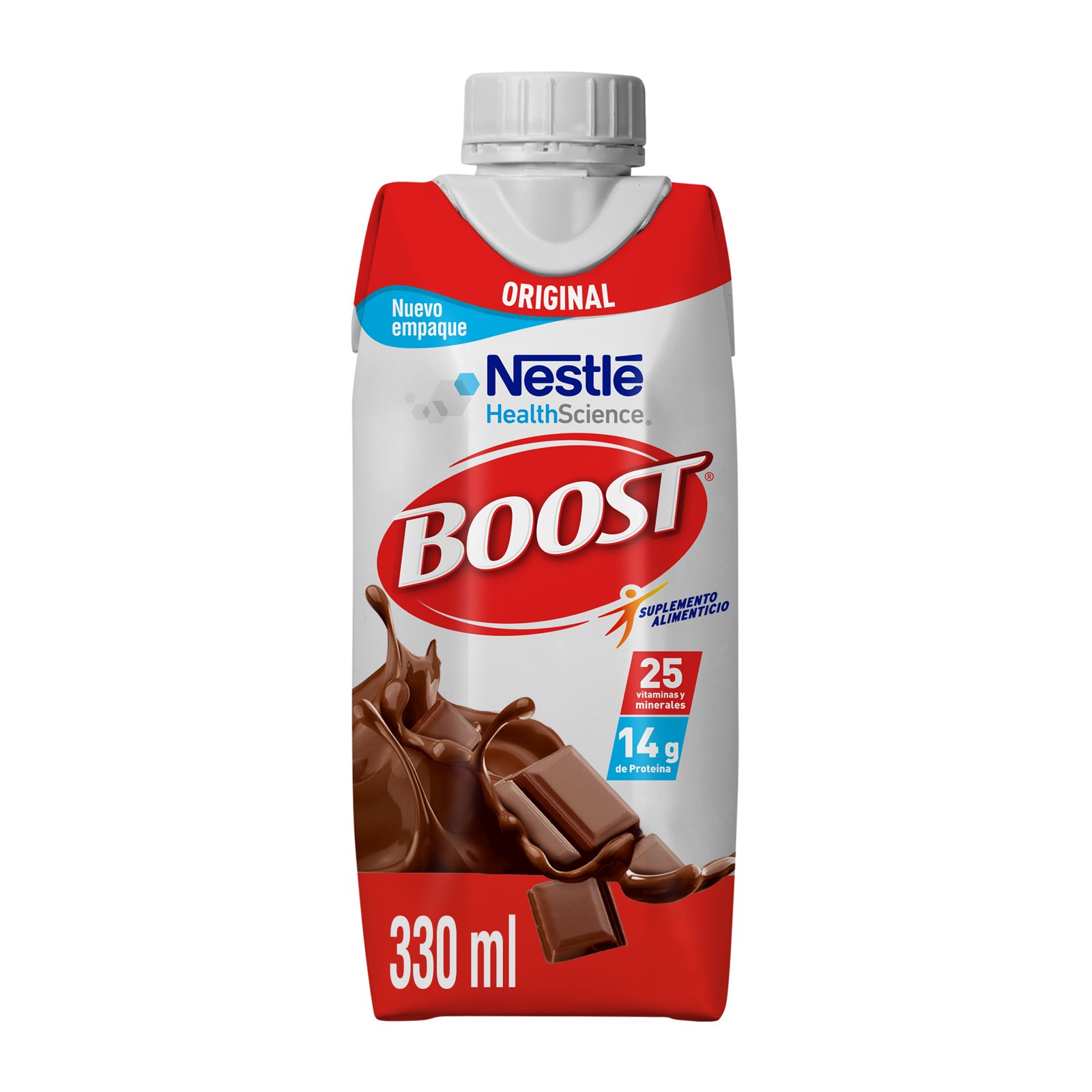 Boost Original Suplemento Alimenticio Sabor Chocolate 330 ml