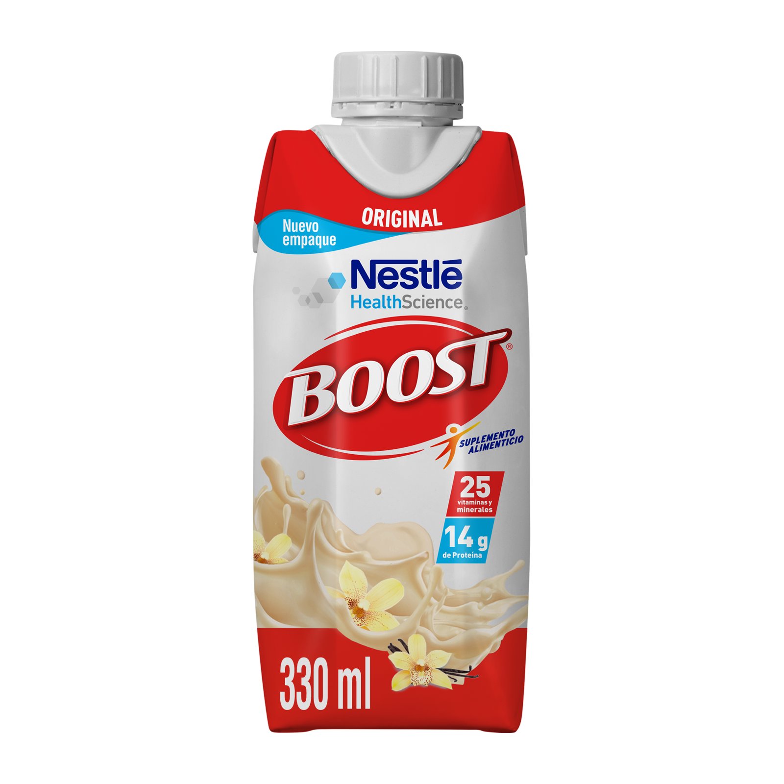 Boost Original Suplemento Alimenticio Sabor Vainilla 330 ml