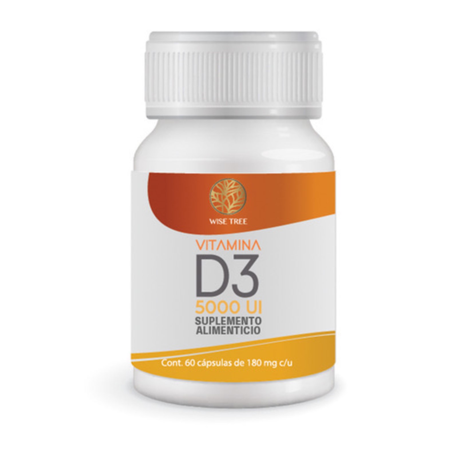 Farmacias del Ahorro | Vitamina D3 5,000 UI All Nature 60 cápsulas