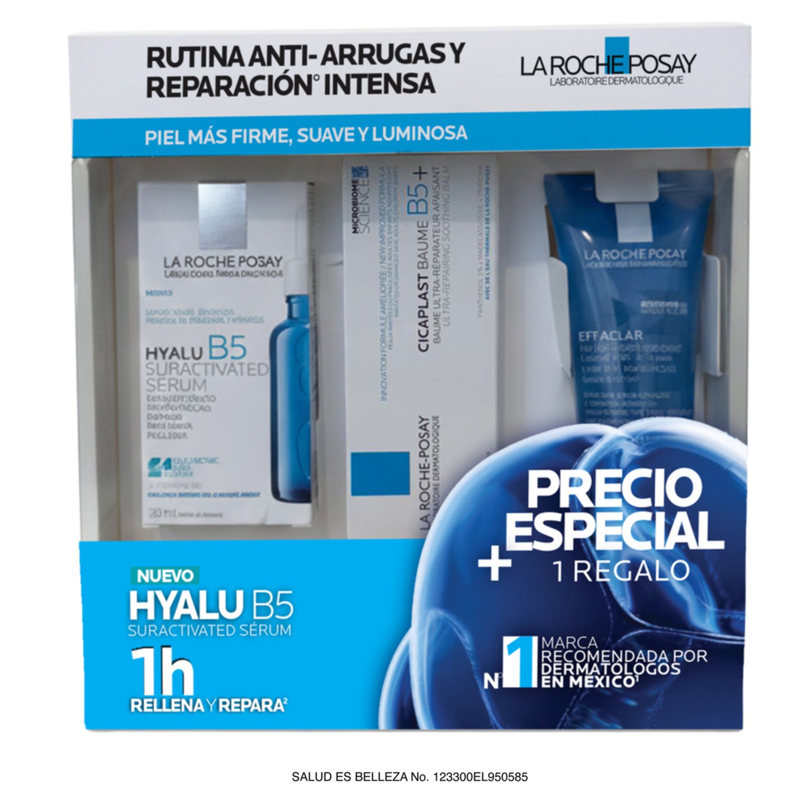 Posay Kit Farmacias del Ahorro | La Roche Posay Kit Hyalu B5 Suractivated Sérum ...