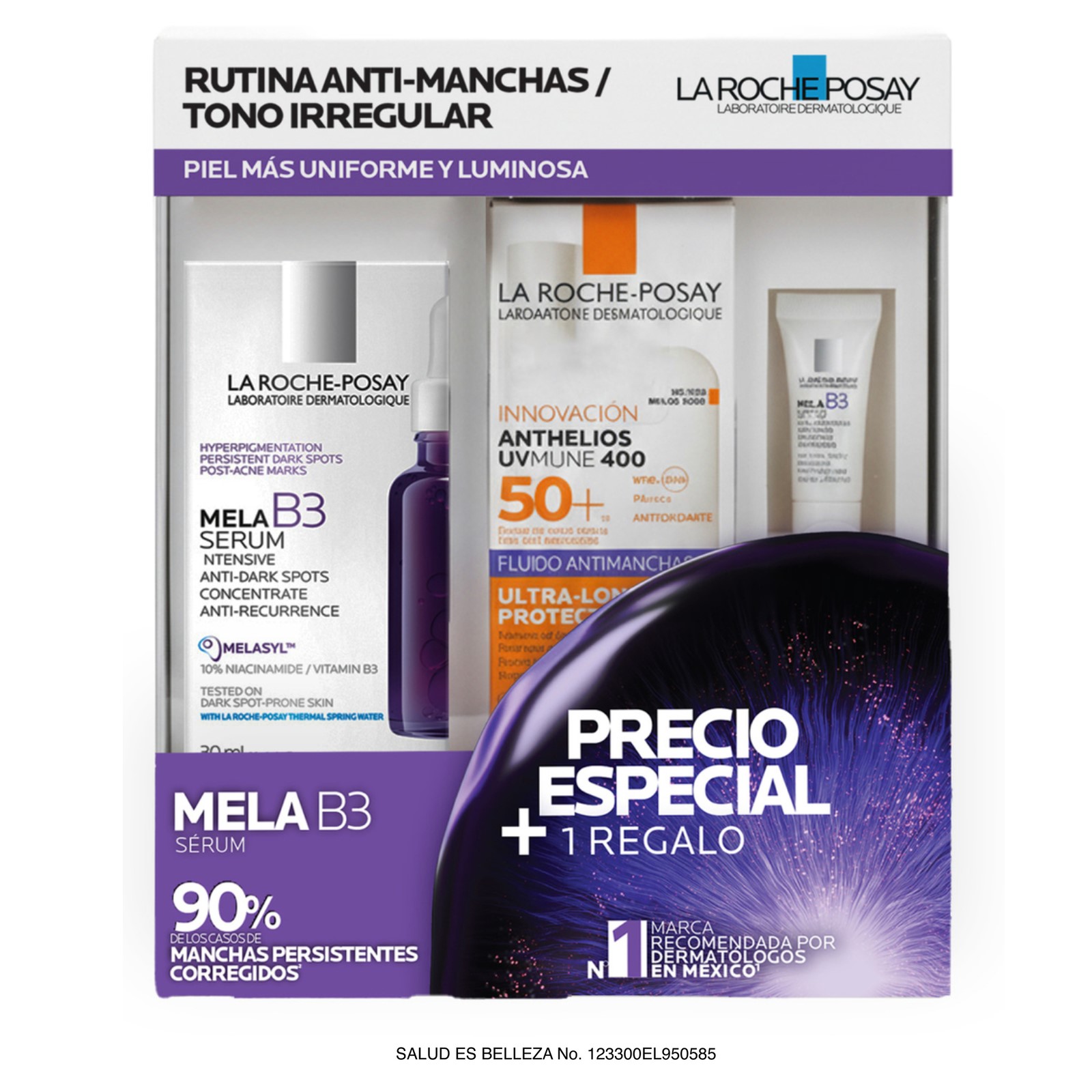 Posay Kit Farmacias del Ahorro | La Roche Posay Kit Mela B3 Rutina Anti Manchas ...