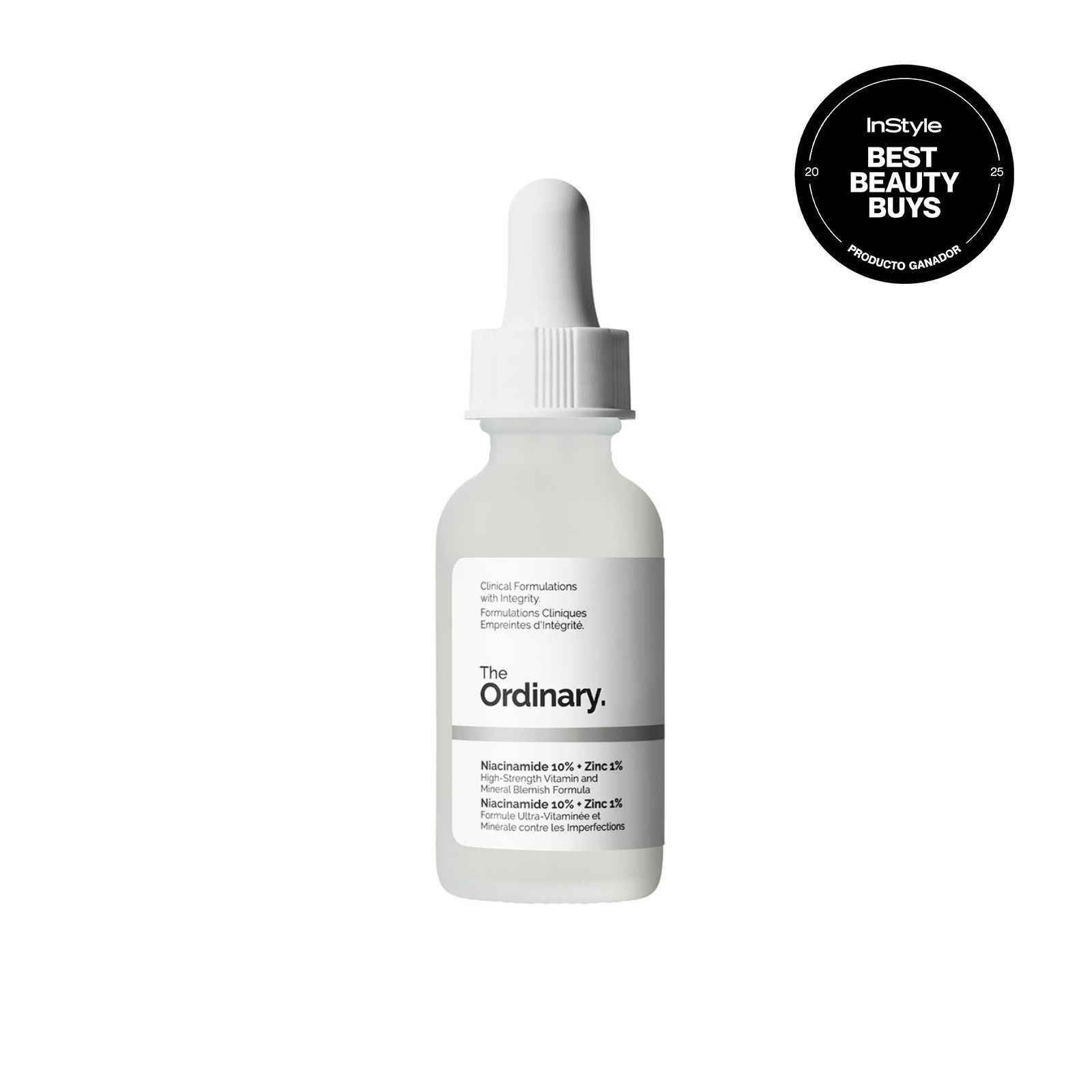 The Ordinary Niacinamide 10% + Zinc 1% (Suero Para Imperfecciones Con Niacinamida Y Zinc