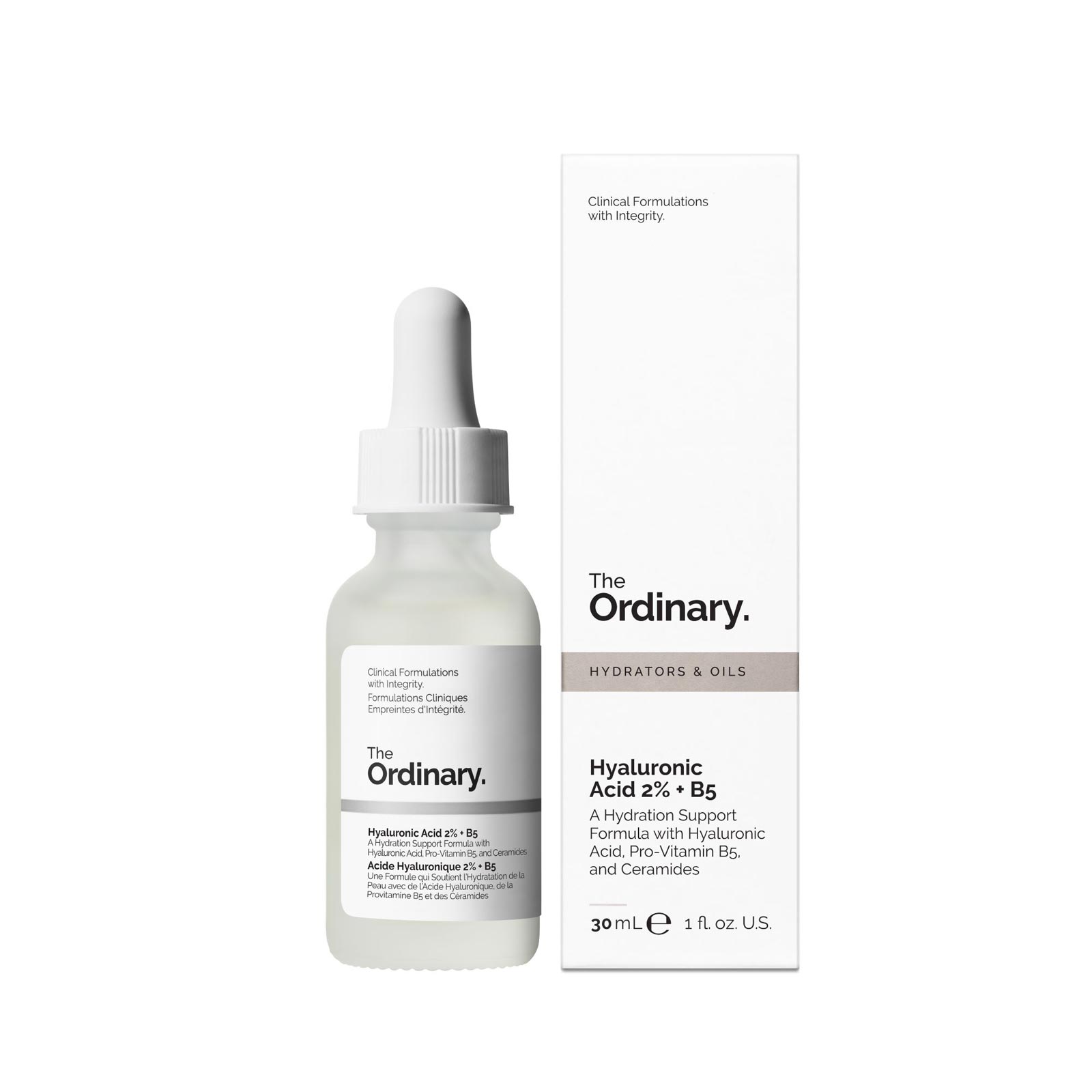 The Ordinary Hyaluronic Acid 2% + B5 V2 Next Gen  (Suero Hidrante Con Ácido Hialurónico Y Ceramidas)