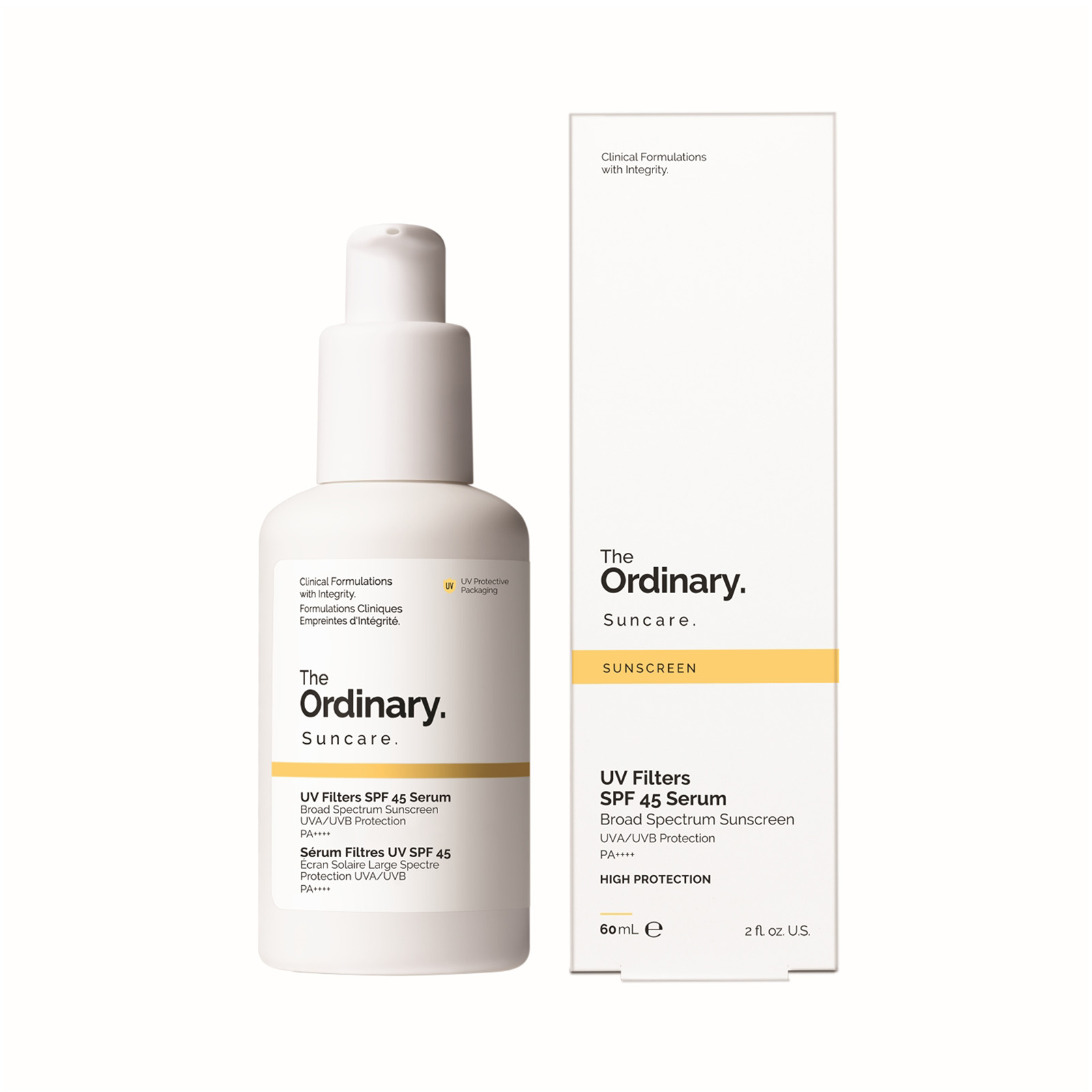 The Ordinary Uv Filters 45 Spf 60 Ml (Protector Solar Spf 45 En Suero)