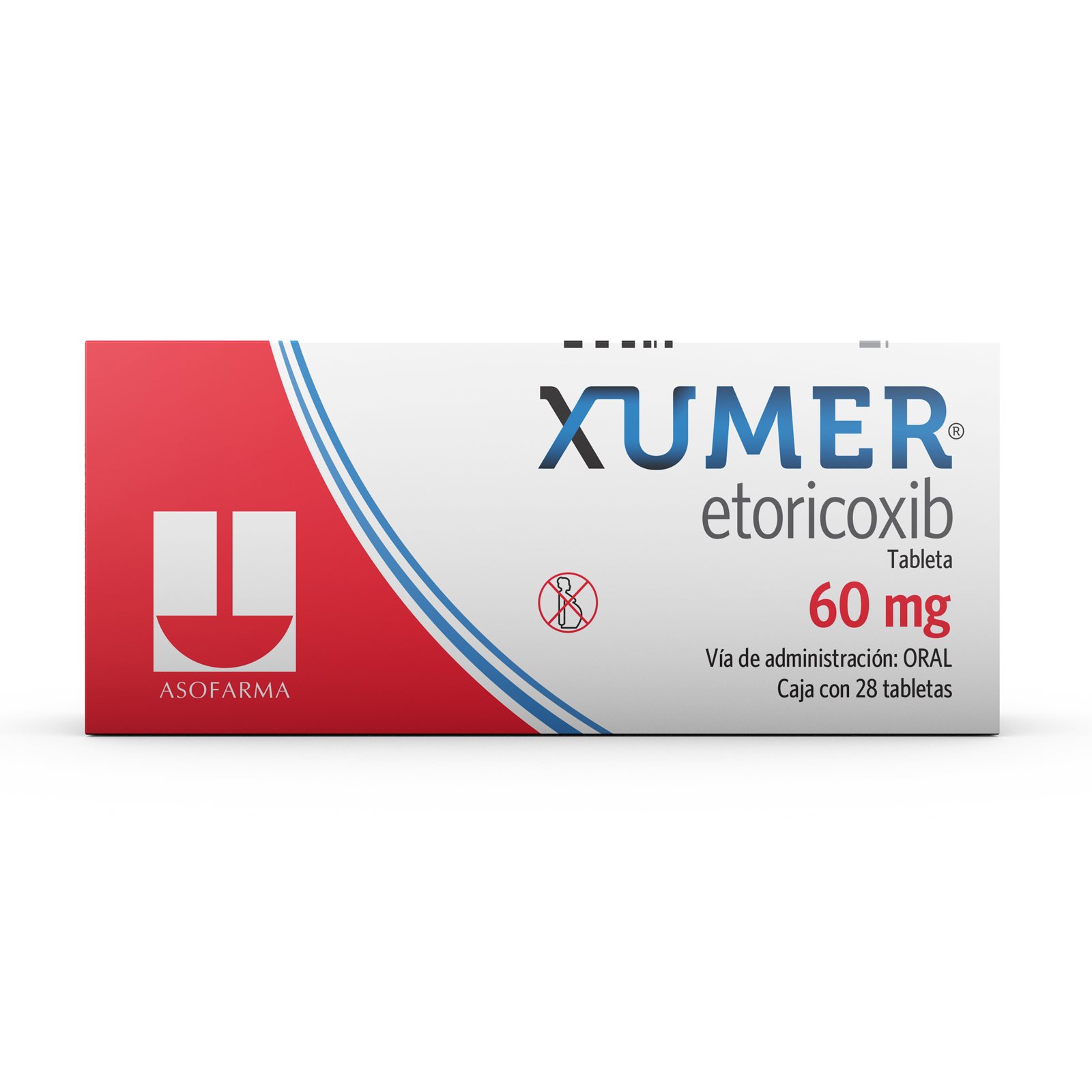 Farmacias del Ahorro | Xumer Caja con 28 tabl 60 mg Etoricoxib | Tienda ...