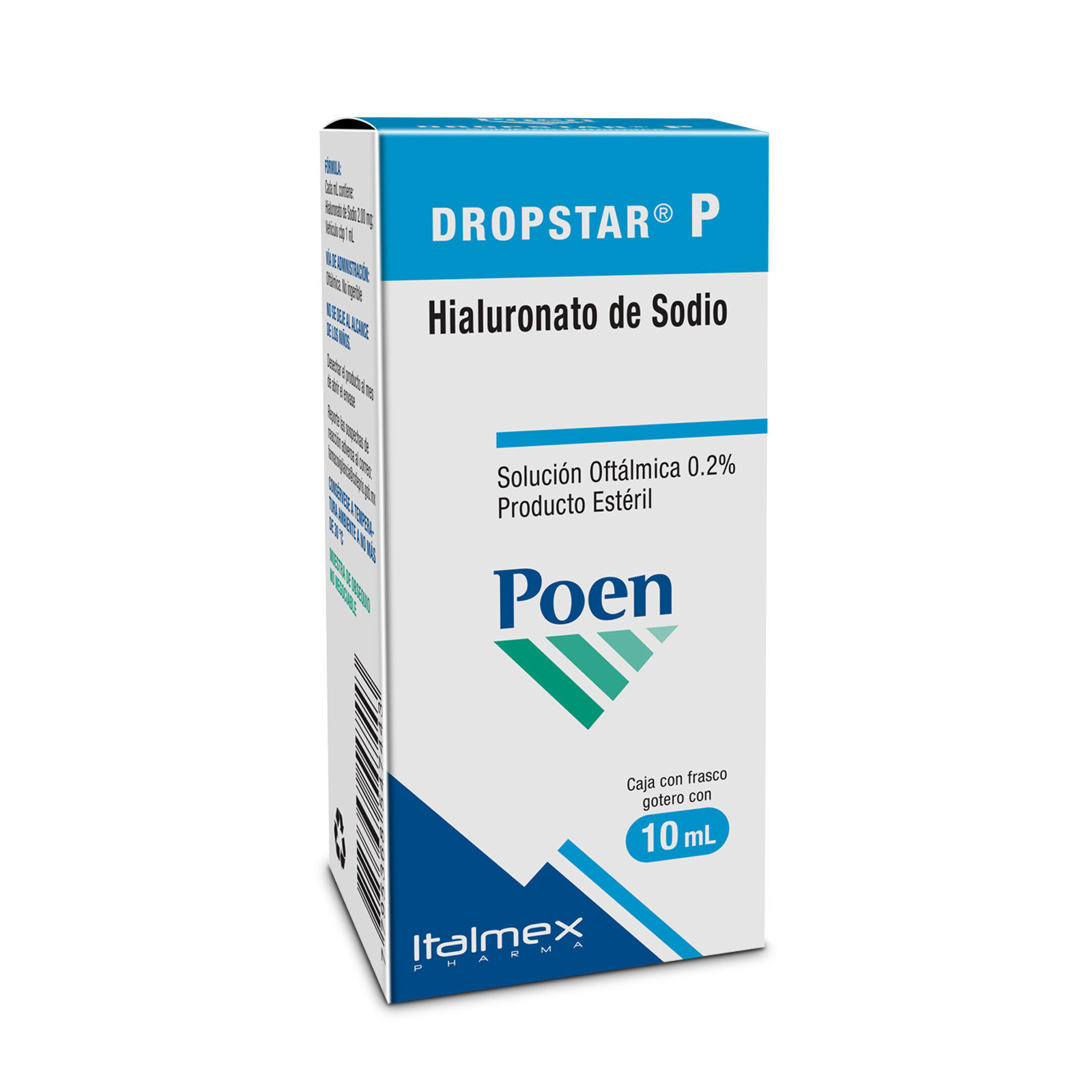 Farmacias del Ahorro | Dropstar P Hialuronato de sodio al 0.2% con 10 ...