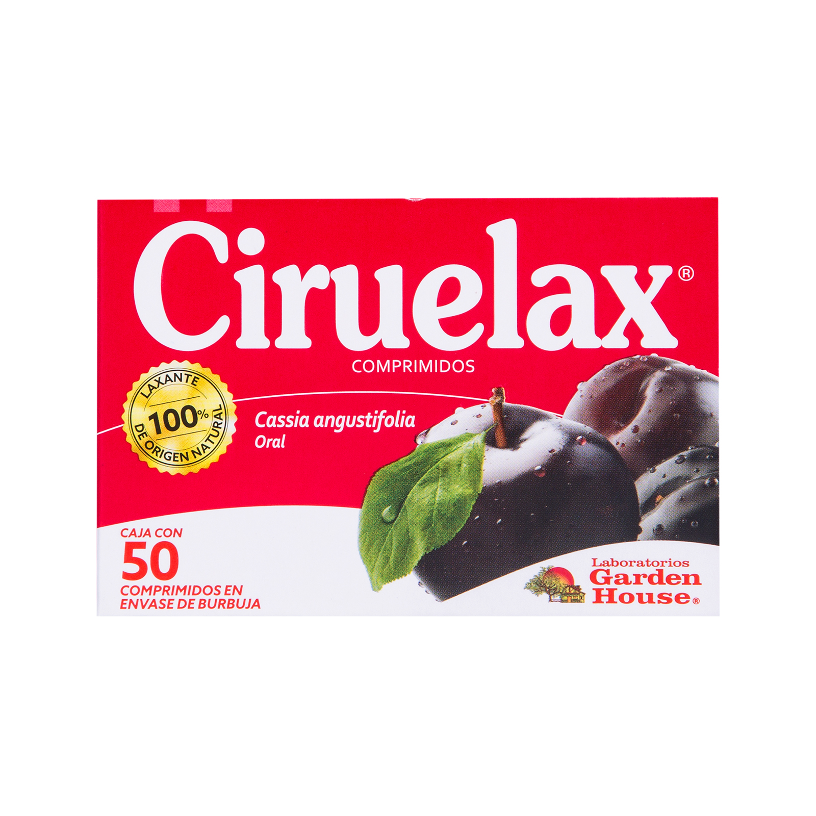 Ciruelax comprimidos 50 piezas