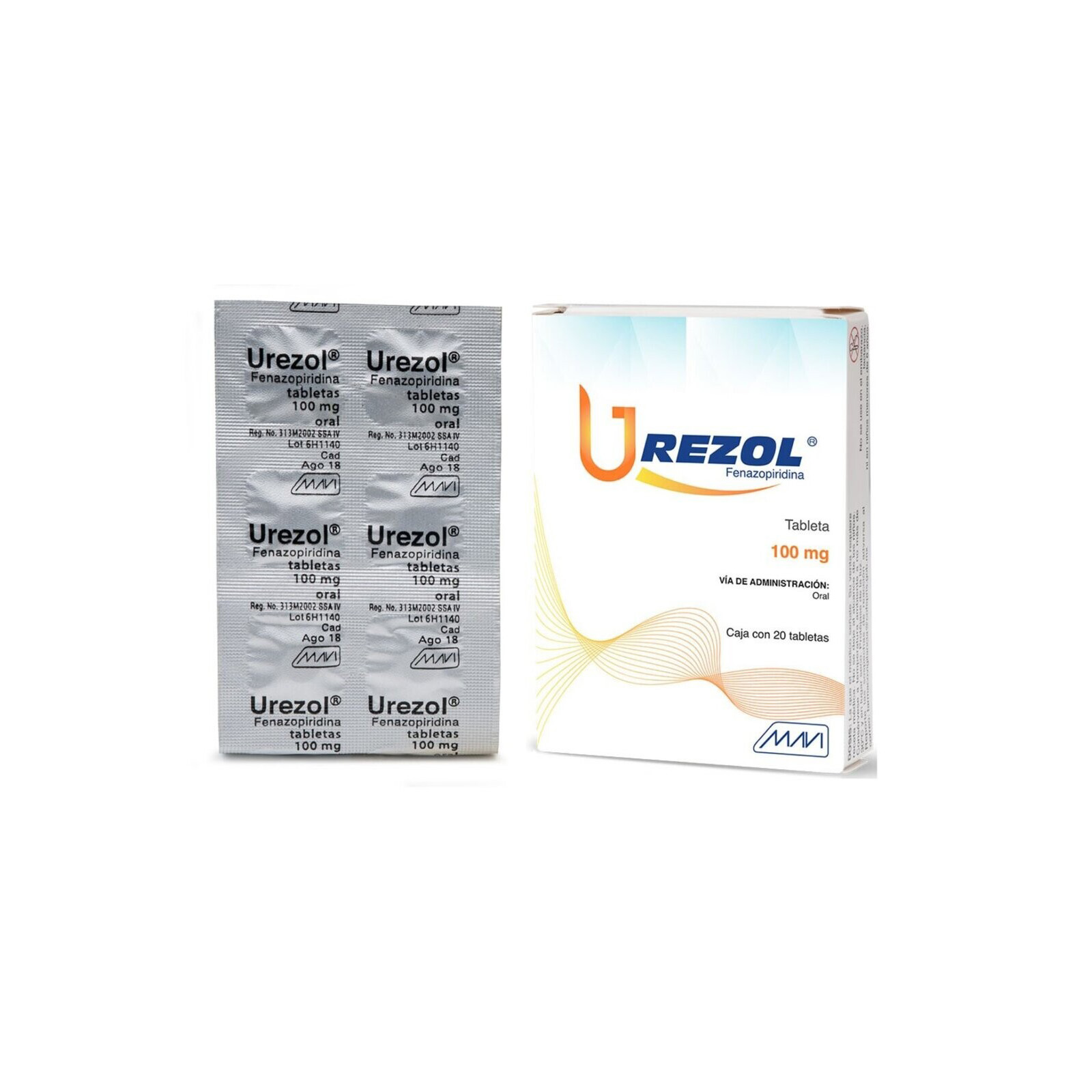 Farmacias del Ahorro | UREZOL 100 MG ORAL 20 TAB 2477 | Tienda en línea ...