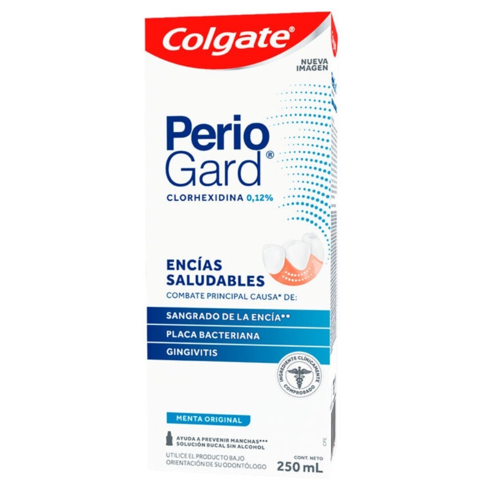 Enjuague Bucal Colgate Periogard Sin Alcohol 250 ml