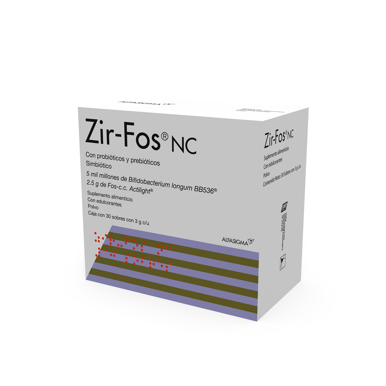 Zir-Fos NC 250 mg 30 Sobres