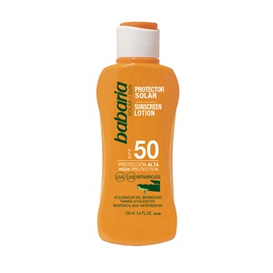 Babaria Leche Protector Solar Aloe F-50 100 ml