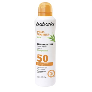 Babaria Bruma Protector Solar Pieles Sensibles F-50+ 200 ml