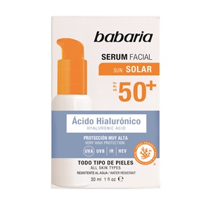 Babaria Serum Solar Hialur&oacute;nico F50  30 ml