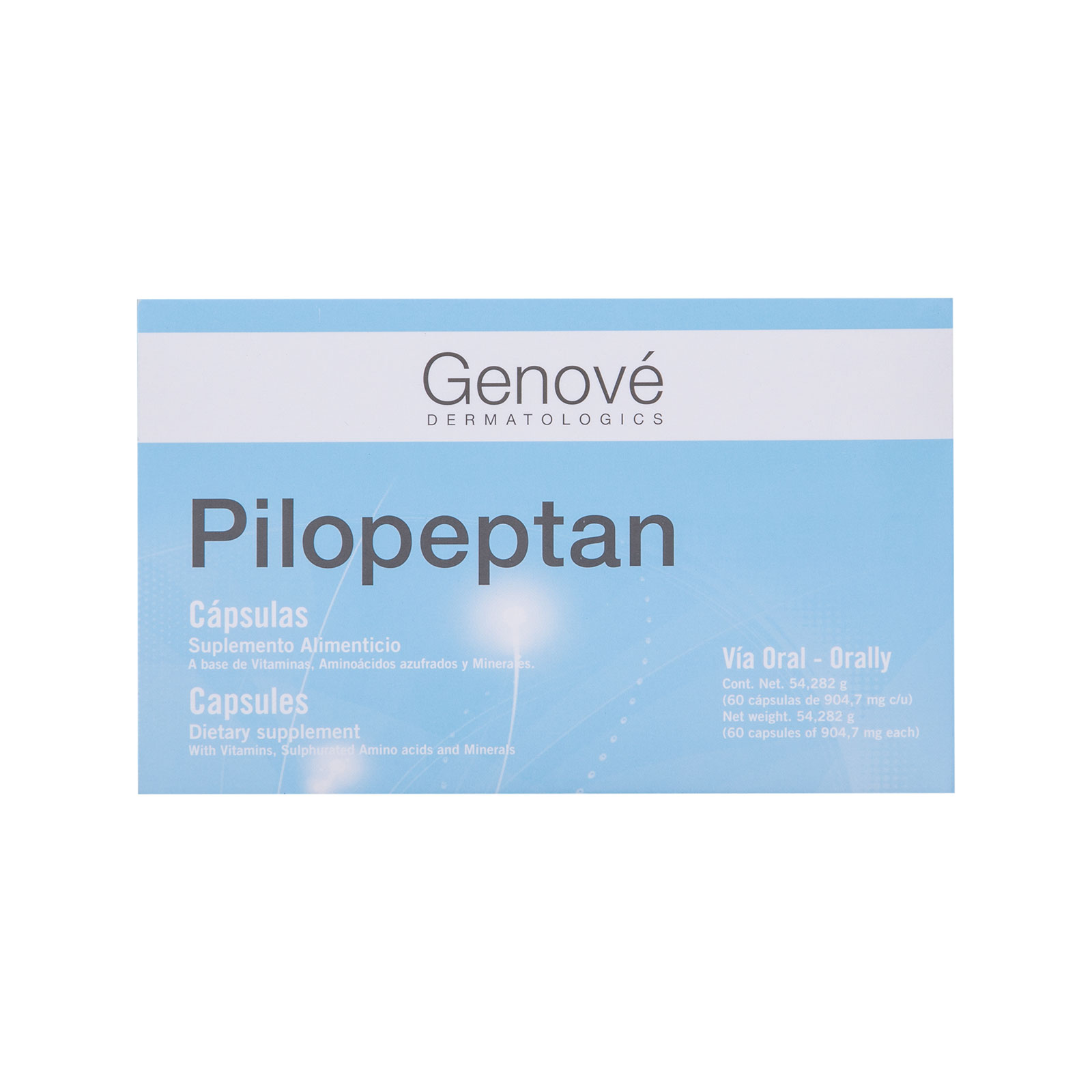 Pilopeptan 650 mg Oral 60 cápsulas