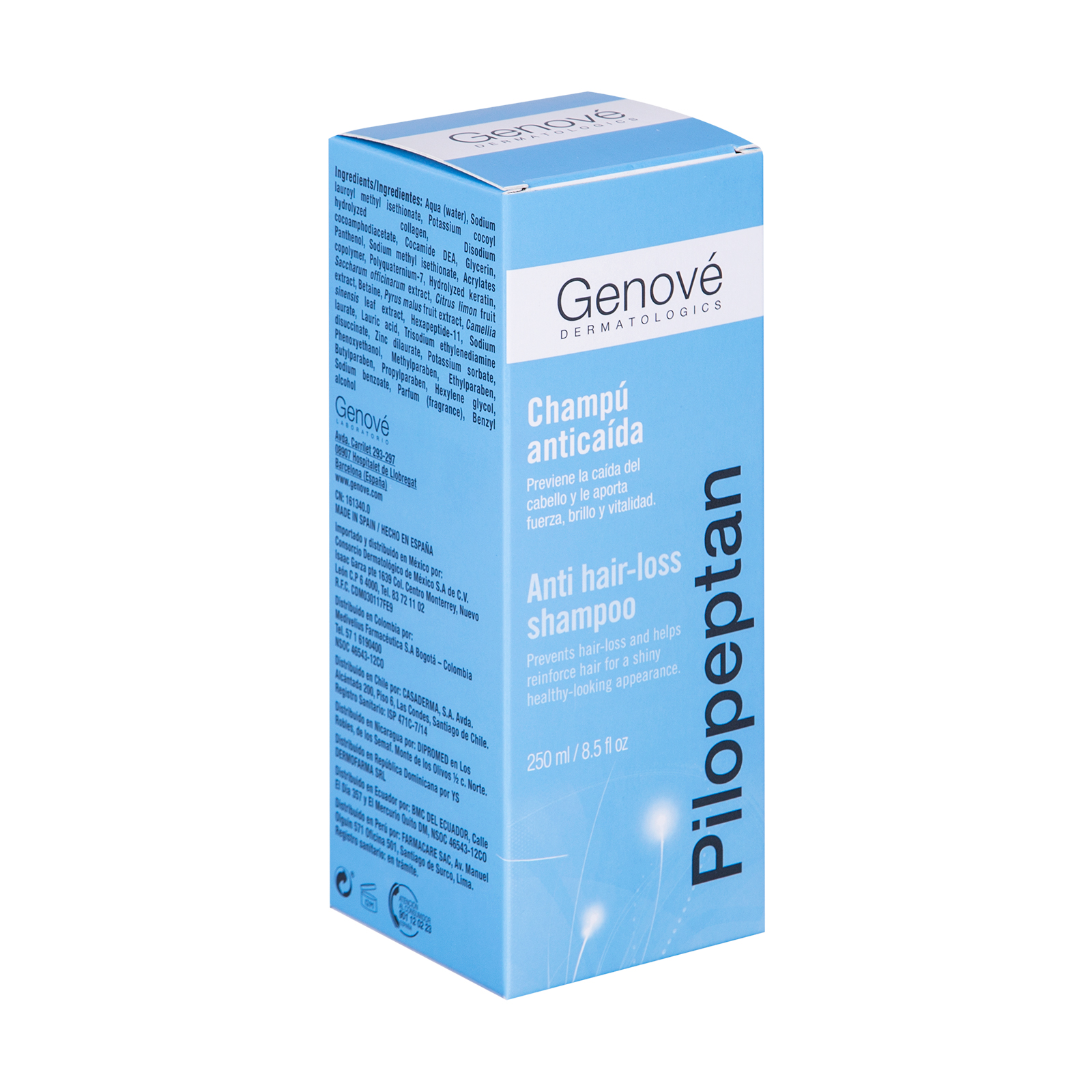 Genove shampoo anticaida 250ml