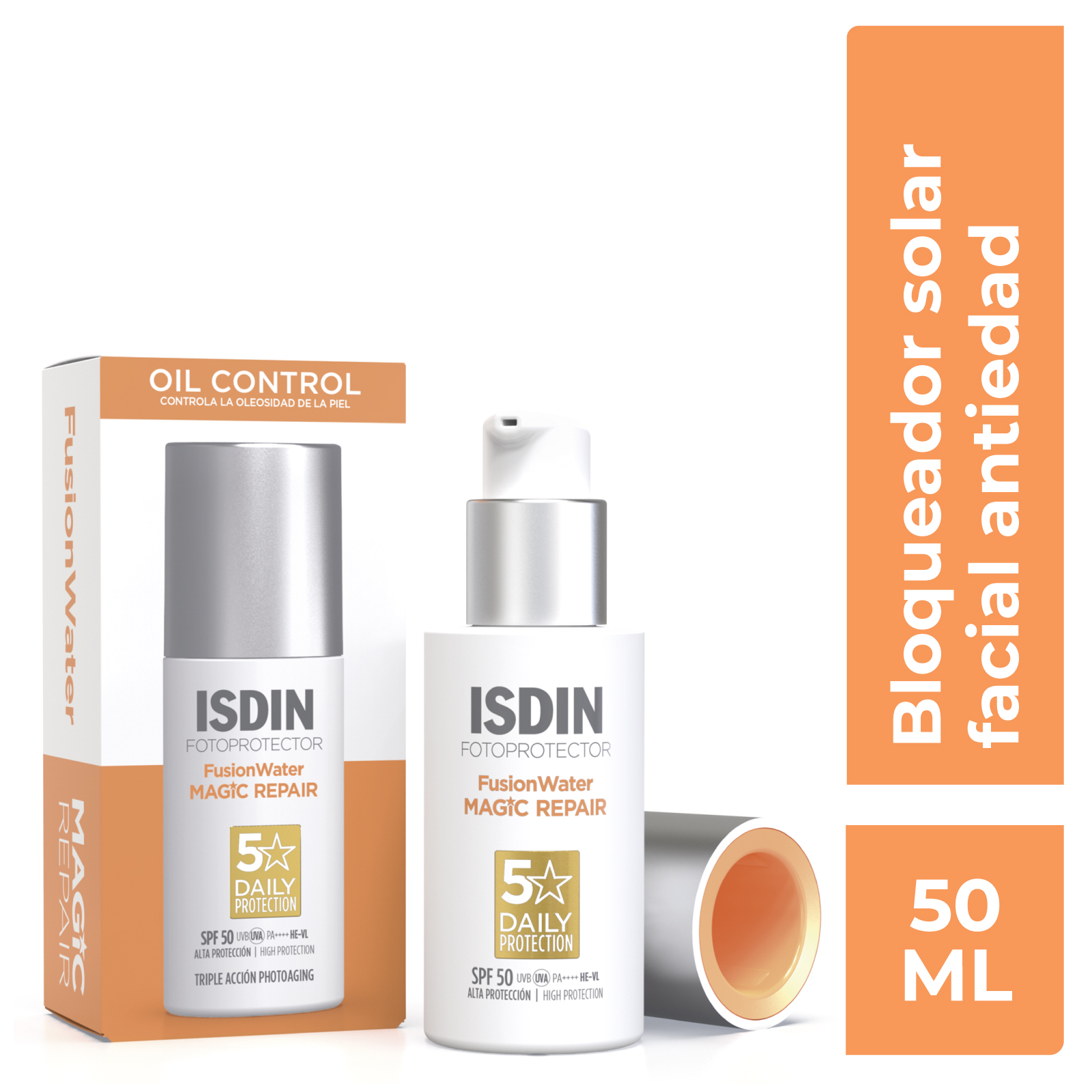 Foto Ultra ISDIN 50+ Age Repair Fusion Water 50 ml