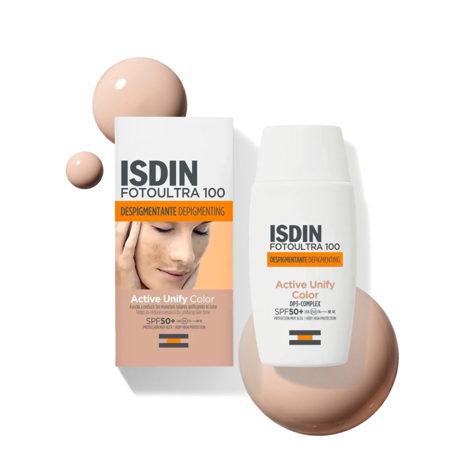 Fotoultra 100 ISDIN Active Unify Color 50 ml