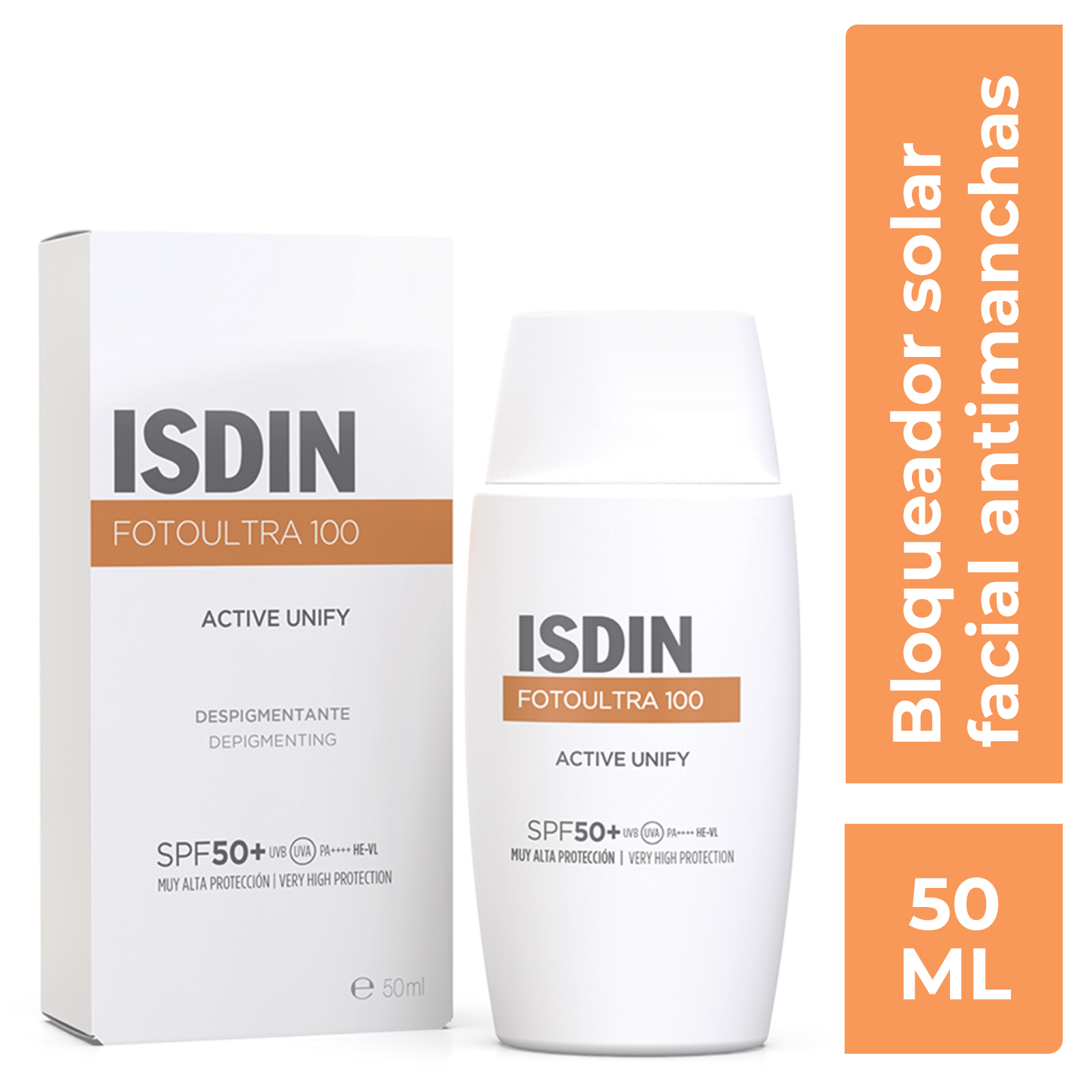 Fotoultra 100 ISDIN Active Unify 50 ml