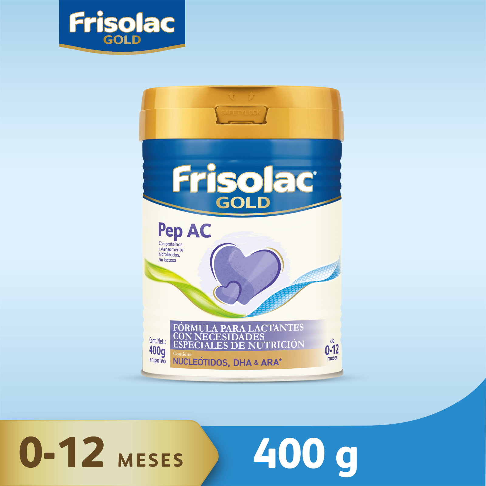 Frisolac Gold Pep AC Leche  400 gr