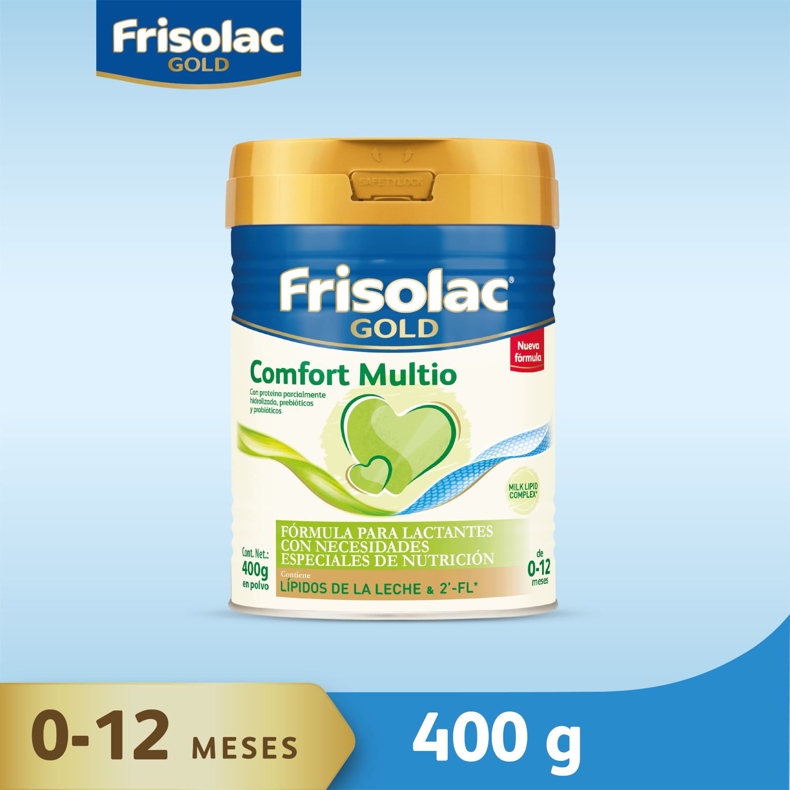 Frisolac Gold Comfort Multio Leche 400 gr