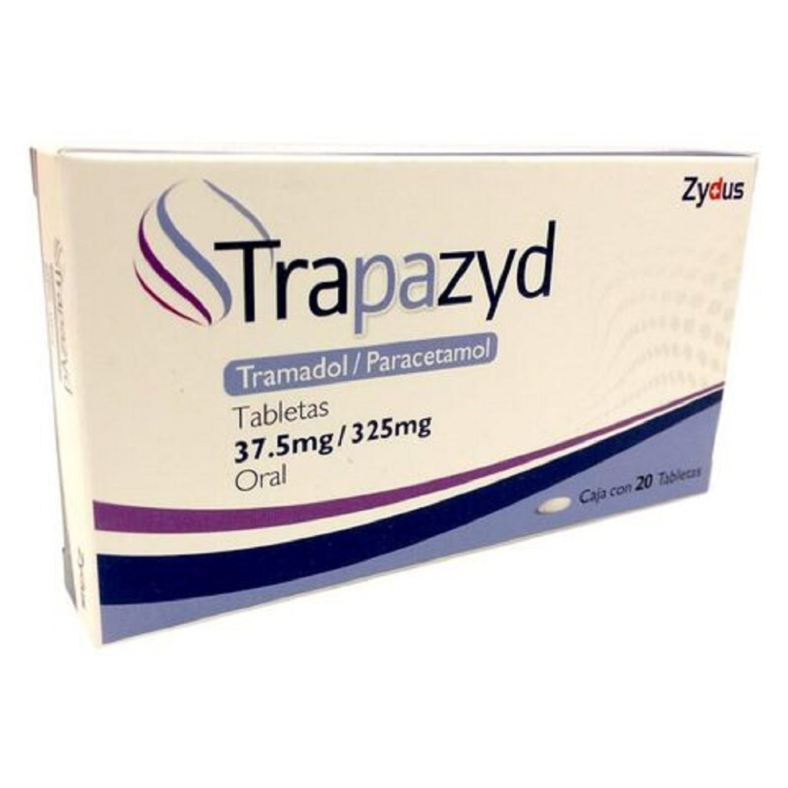 Farmacias del Ahorro | Trapazyd 37.5 mg/ 325 mg Oral 20 Tabs | Tienda ...