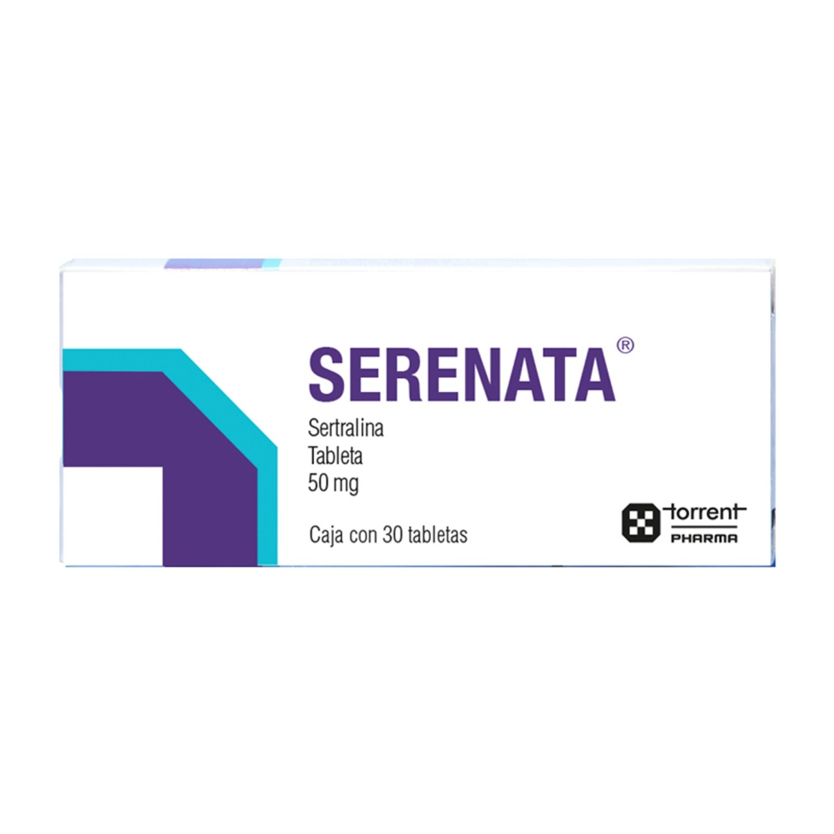 Serenata 50 mg 30 tabletas