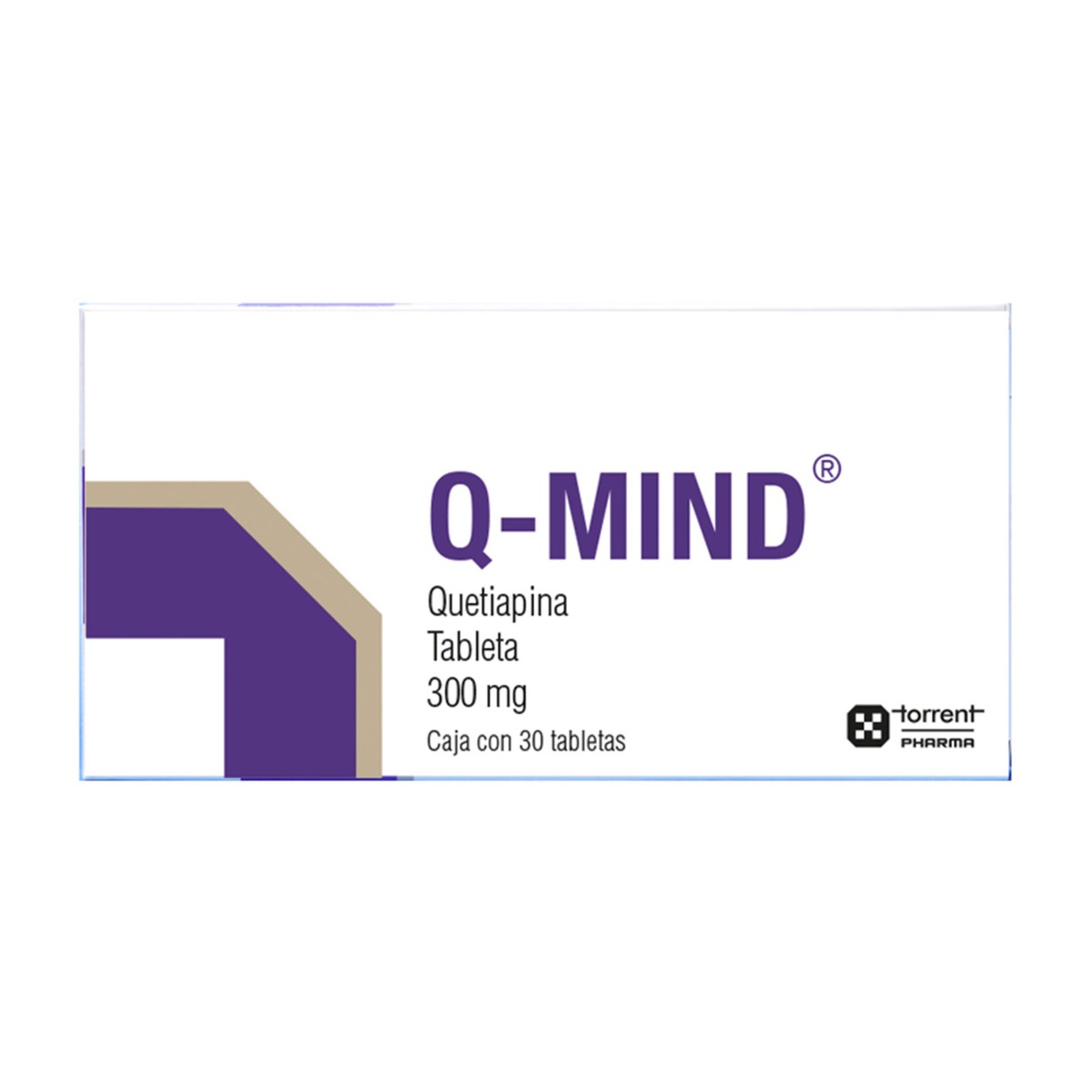 Q-Mind 300 mg con 30 tabletas