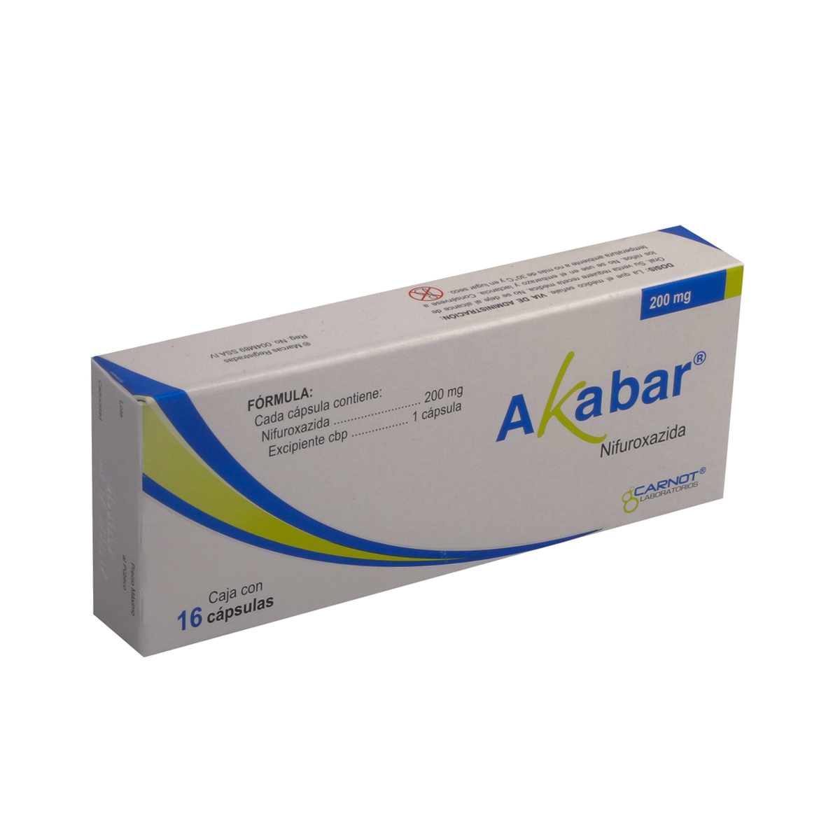 Farmacias del Ahorro | Akabar 200 Mg Oral 16 Cap | Tienda en línea a ...