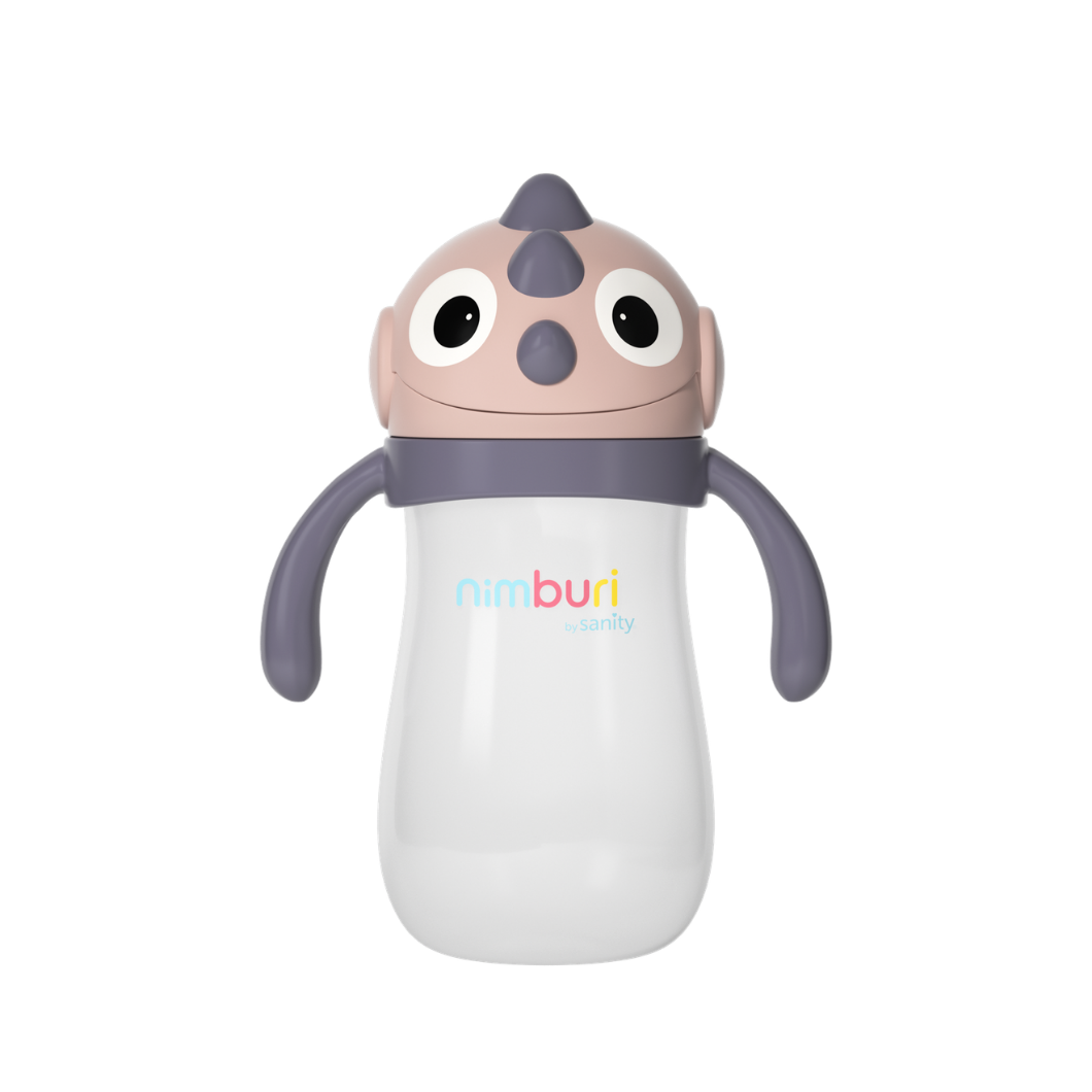Vaso Entrenador Infantil con Asas y Popote "Rexy"