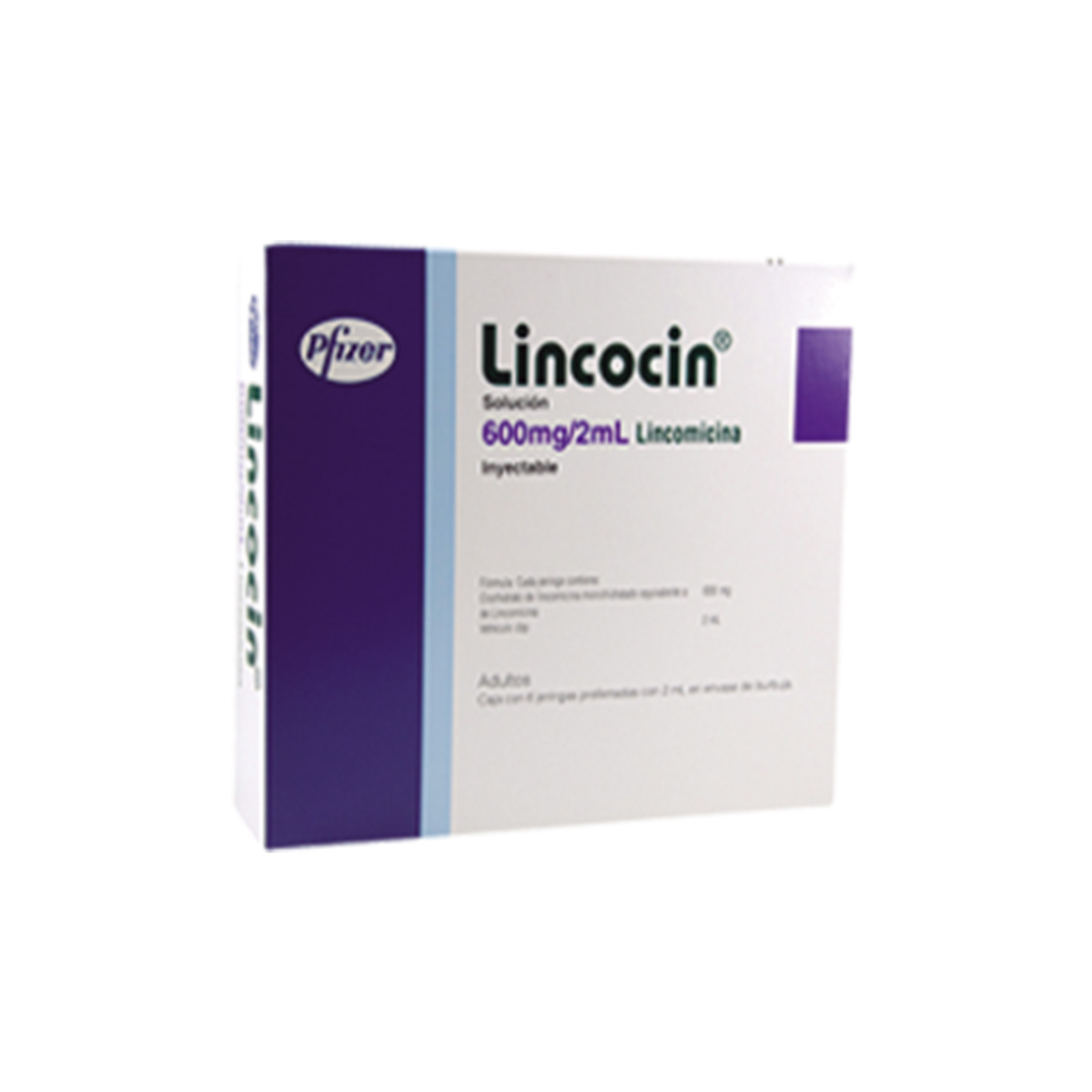 LINCOCIN 600 MG AD 6X2ML JGA PRELL      (PADRE)