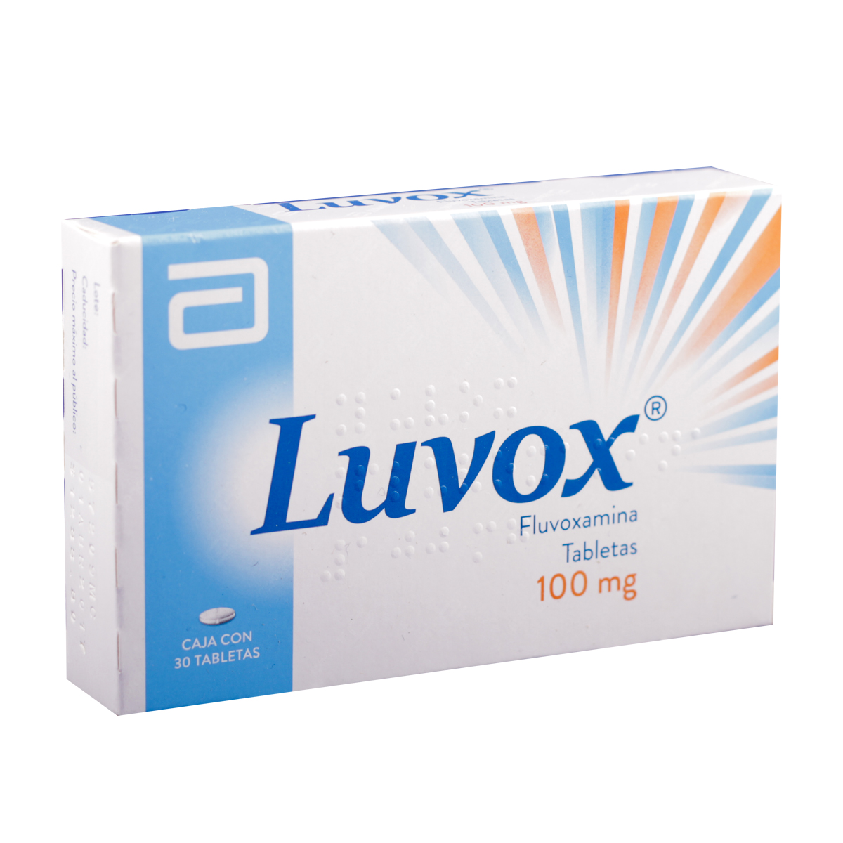 Luvox 100 mg oral 30 grag